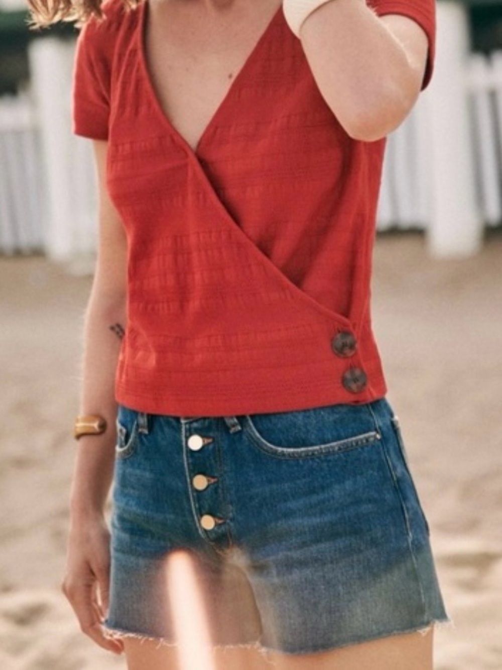 Sezane Jamie top XS